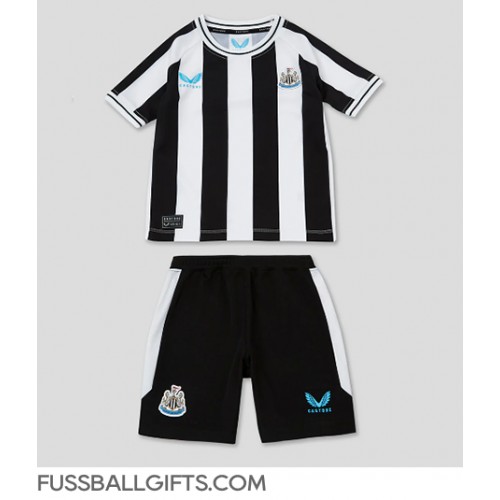 Newcastle United Fußballbekleidung Heimtrikot Kinder 2022-23 Kurzarm (+ kurze hosen)